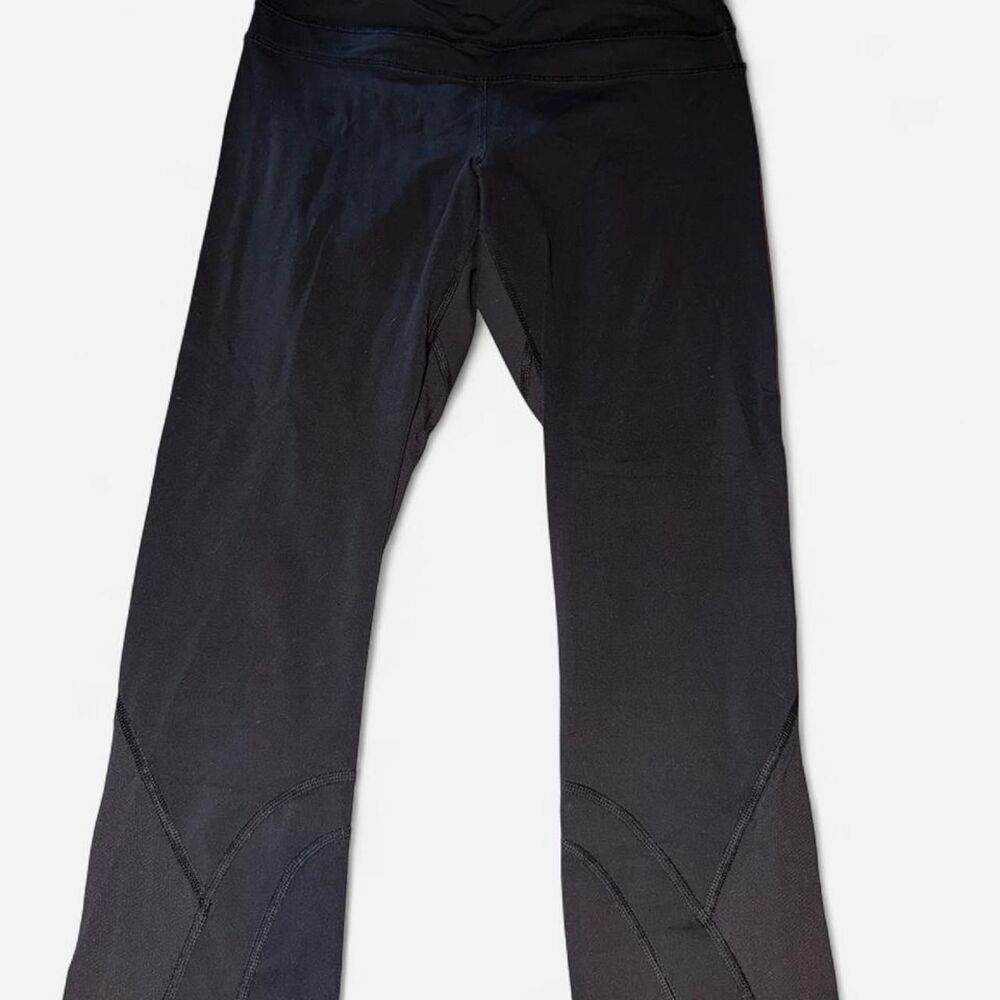Lululemon Women's Black and Grey Leggings